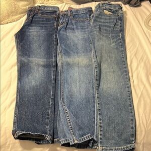 Classic Blue Denim Jeans- lands end and children’s place